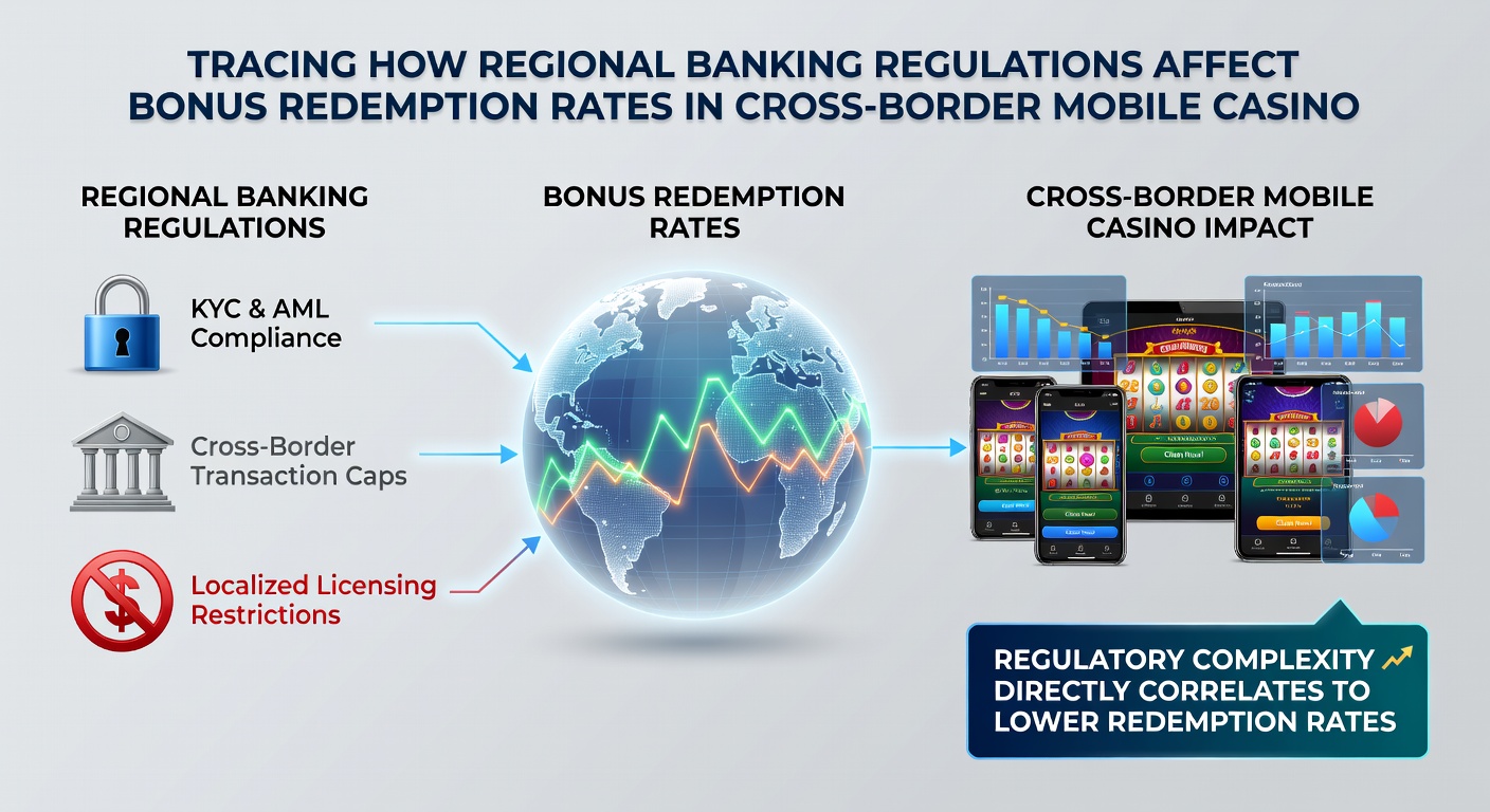 Data visualization showing regional differences in mobile casino bonus redemption success rates